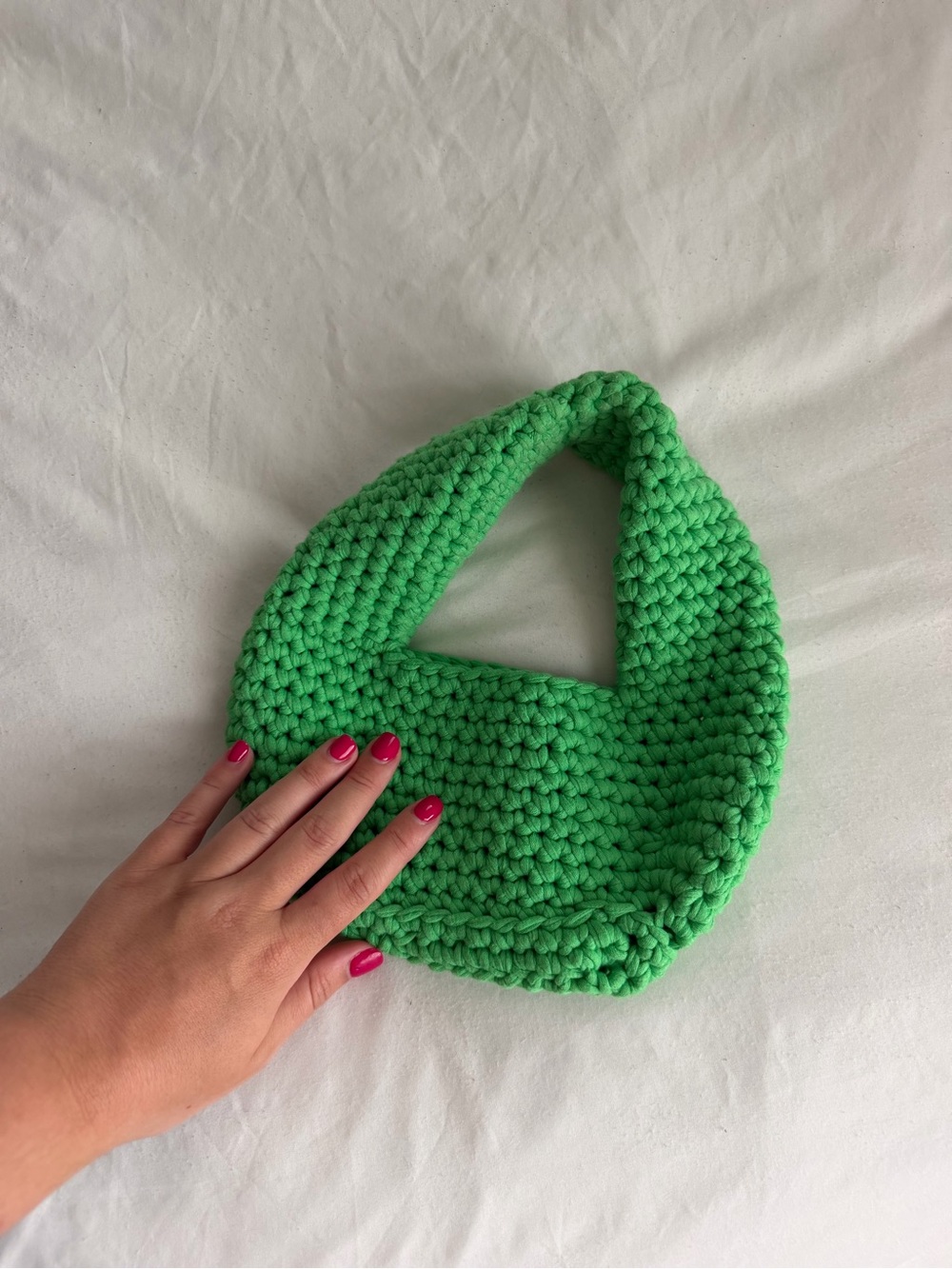 Chunky Crochet Mini Bag